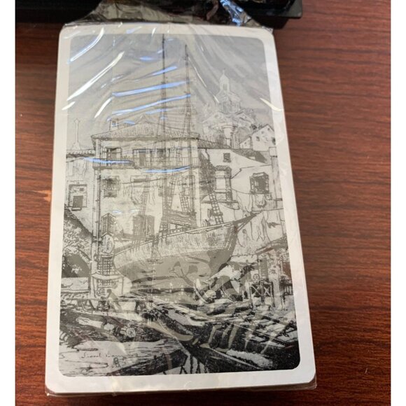 Vintage Playing Cards Lionel Barrymore Art Treasures Dual Card Deck in Box - Picture 6 of 7